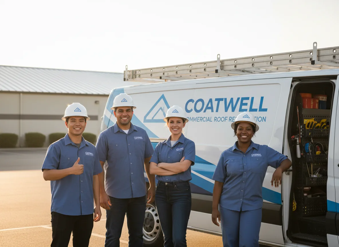Commercial roof coating company in Merrill, MI